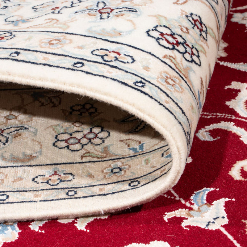 Tapis persan - Nain - Royal - 207 x 148 cm - rouge