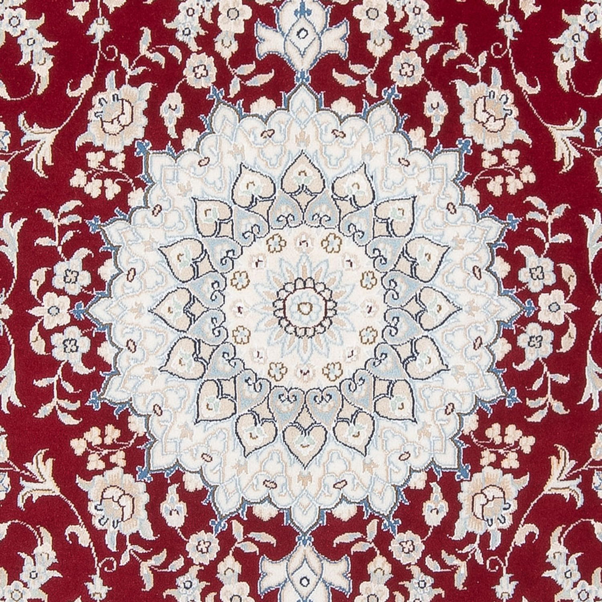 Tapis persan - Nain - Premium - 205 x 148 cm - rouge