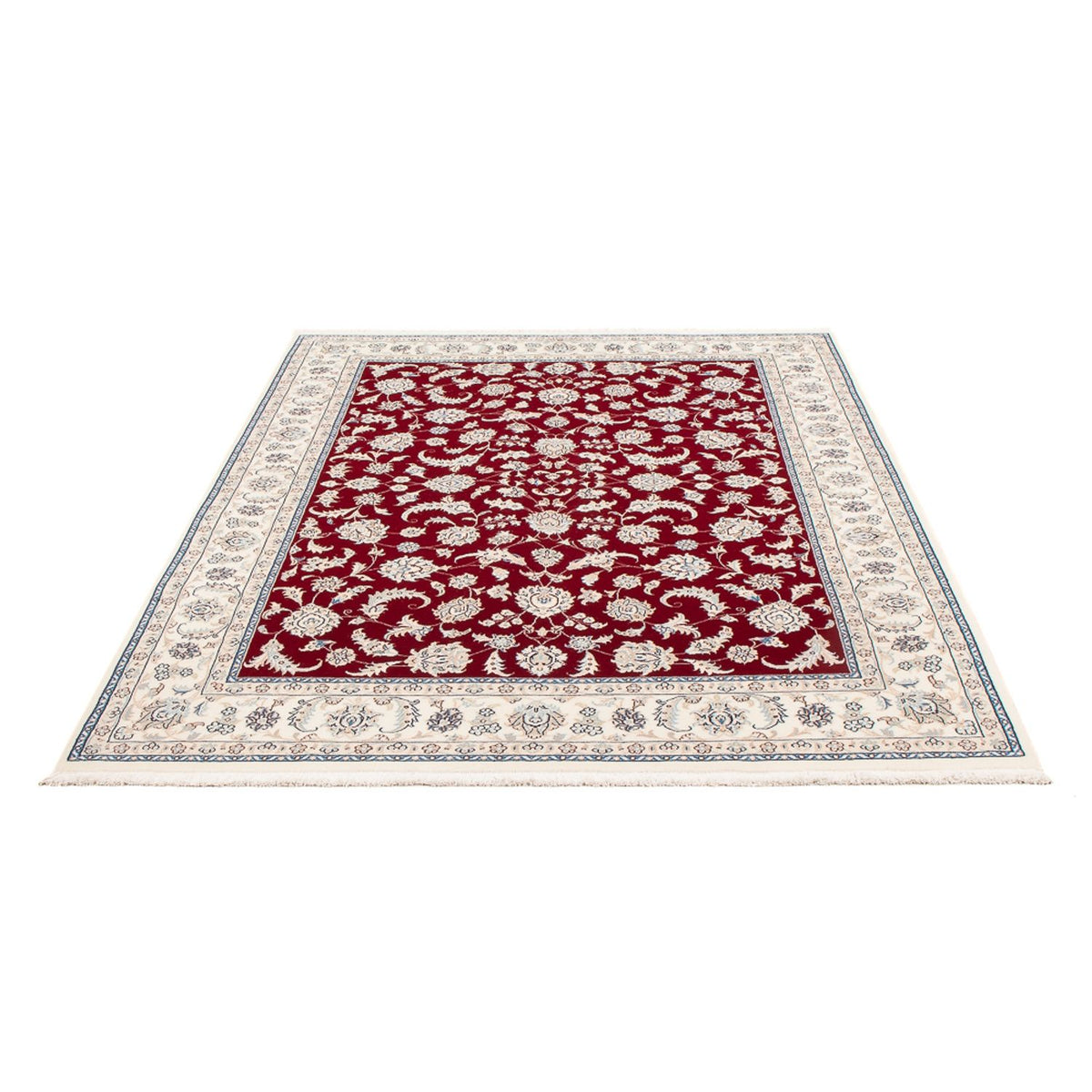Tapis persan - Nain - Premium - 204 x 146 cm - rouge