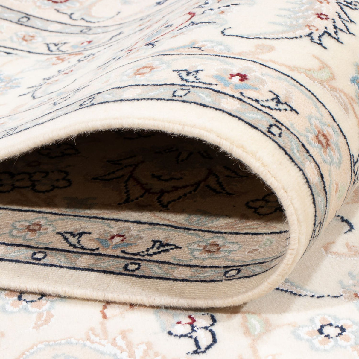 Tapis persan - Nain - Premium - 208 x 148 cm - crème