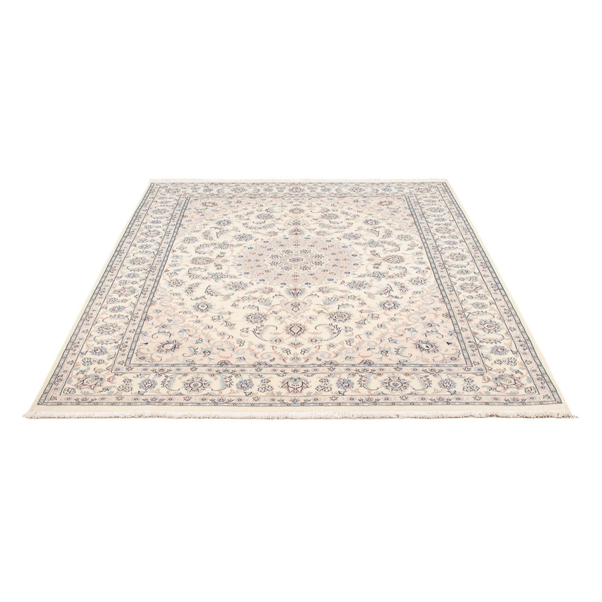 Tapis persan - Nain - Premium - 208 x 148 cm - crème