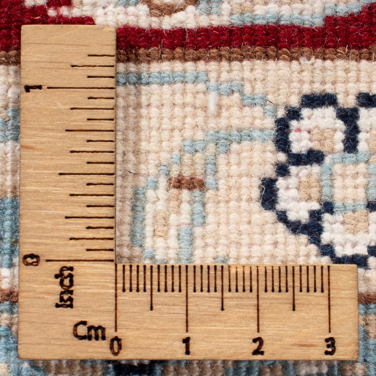 Tapis persan - Nain - Premium - 207 x 149 cm - bleu foncé