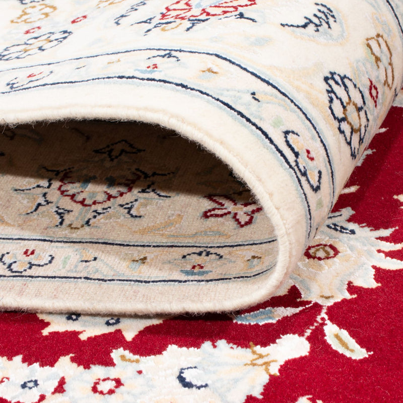 Tapis persan - Nain - Royal - 200 x 150 cm - rouge