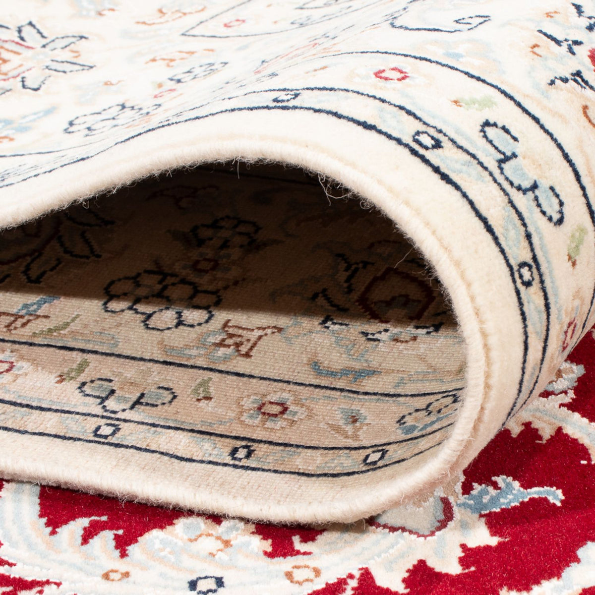 Tapis persan - Nain - Premium - 202 x 150 cm - rouge
