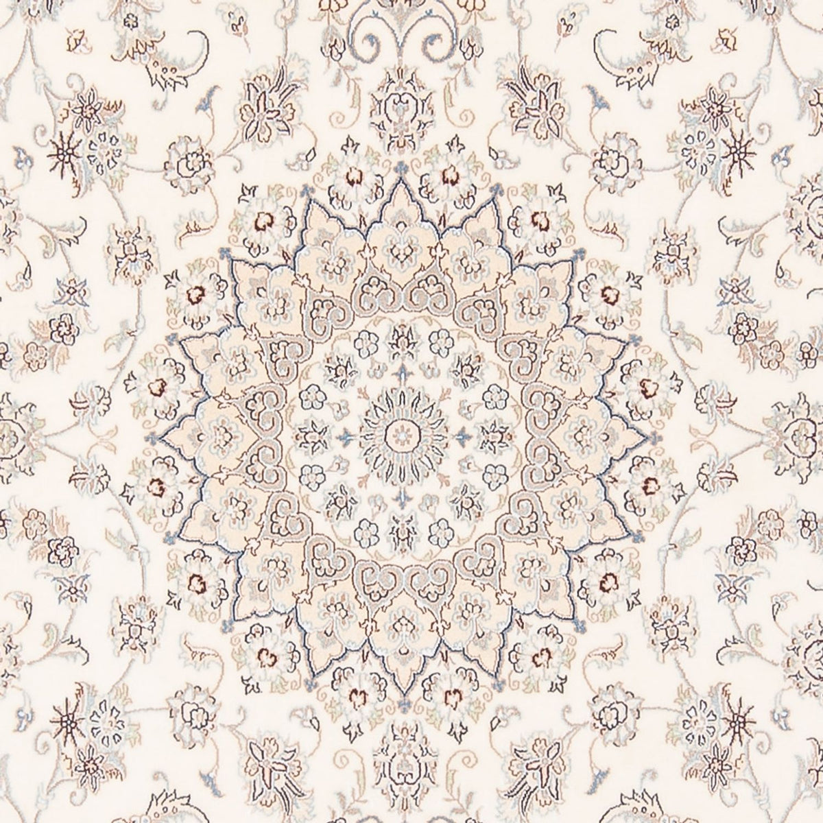 Tapis persan - Nain - Premium - 307 x 200 cm - crème