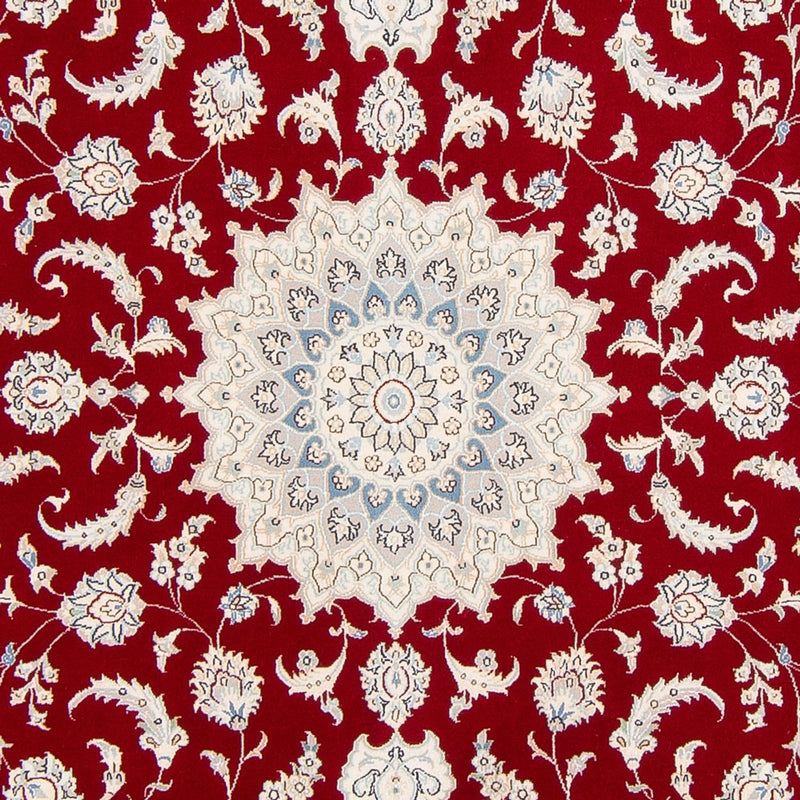 Tapis persan - Nain - 237 x 168 cm - rouge