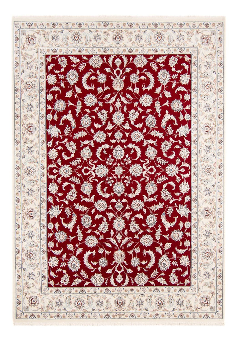 Tapis persan - Nain - 236 x 169 cm - rouge