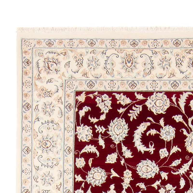 Tapis persan - Nain - 234 x 167 cm - rouge