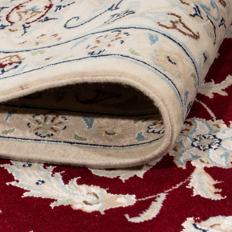 Tapis persan - Nain - 234 x 167 cm - rouge