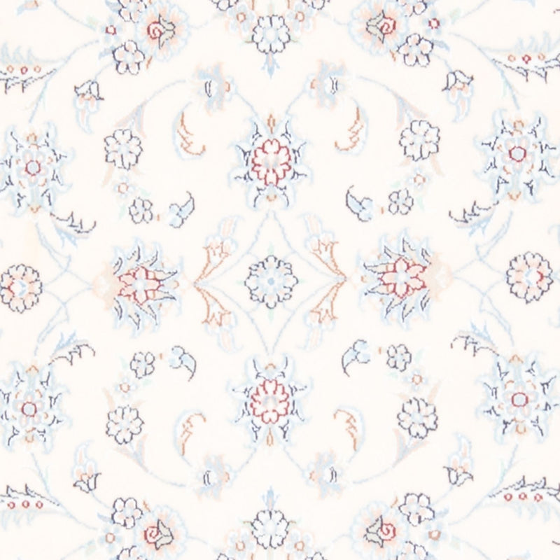 Tapis de couloir Tapis persan - Nain - Royal - 201 x 82 cm - crème