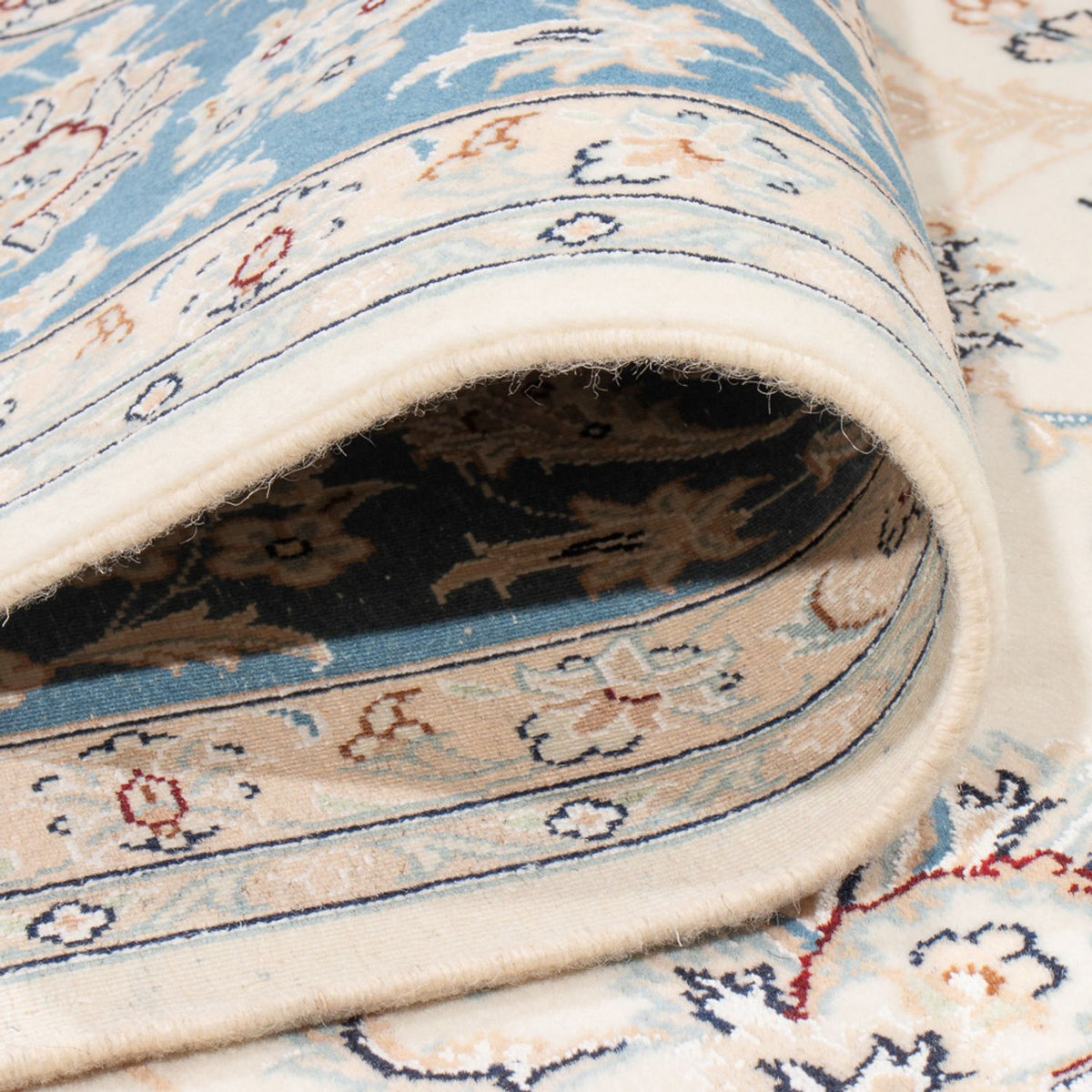 Tapis persan - Nain - Premium - 298 x 248 cm - crème