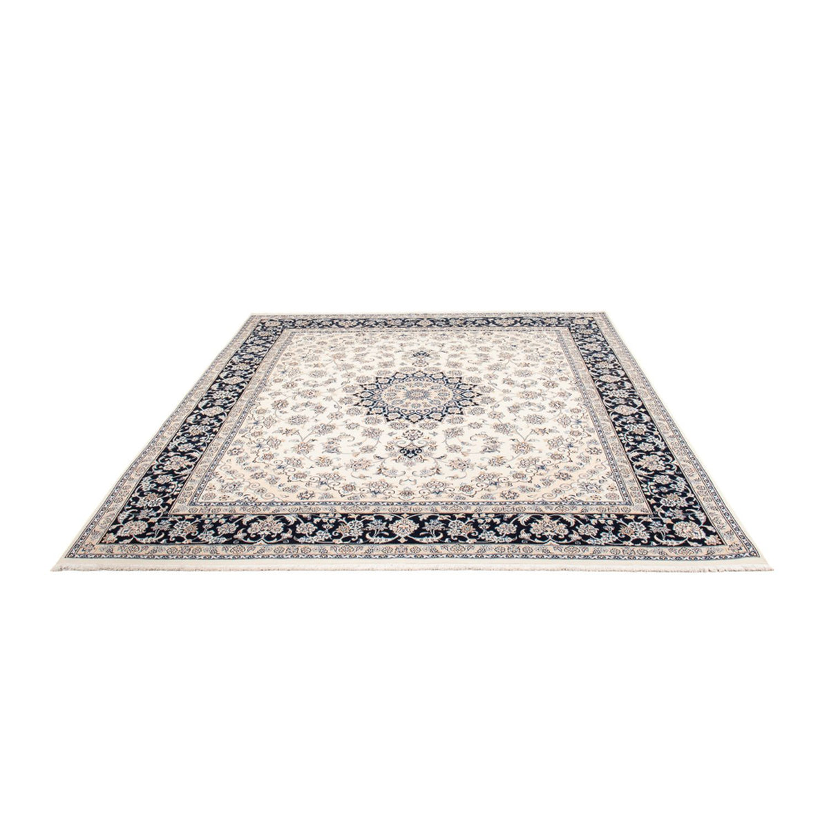Tapis persan - Nain - 265 x 225 cm - crème