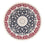 Tapis persan - Nain ronde  - 200 x 200 cm - bleu foncé
