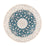 Tapis persan - Nain ronde  - 200 x 200 cm - bleu