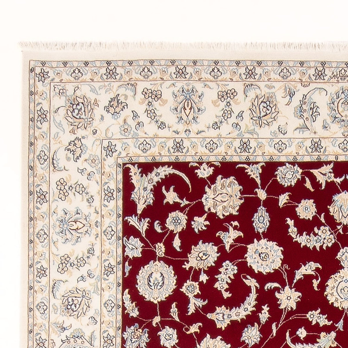 Tapis persan - Nain - Premium - 287 x 197 cm - rouge