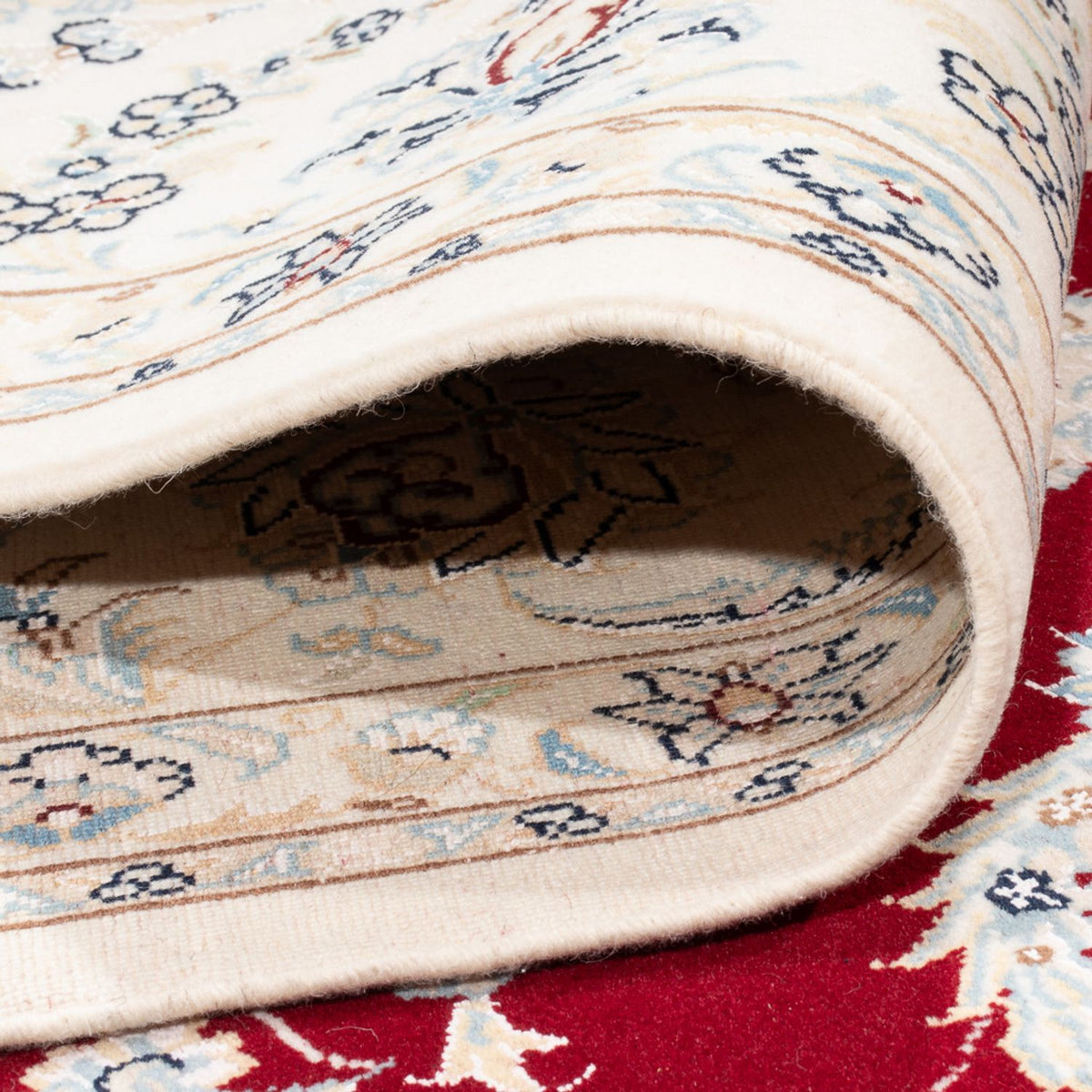 Tapis persan - Nain - Premium - 287 x 197 cm - rouge