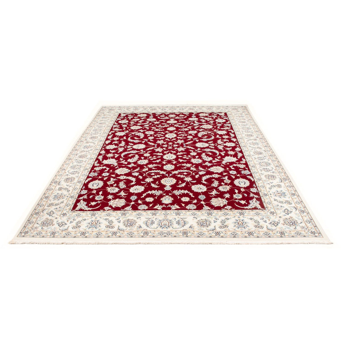 Tapis persan - Nain - Premium - 287 x 197 cm - rouge