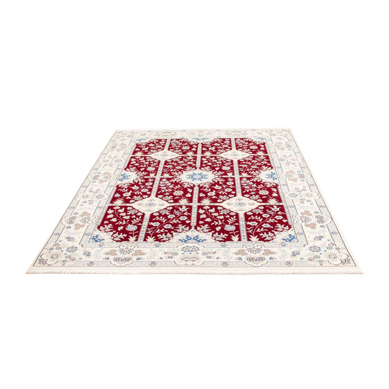Tapis persan - Nain - 232 x 168 cm - rouge