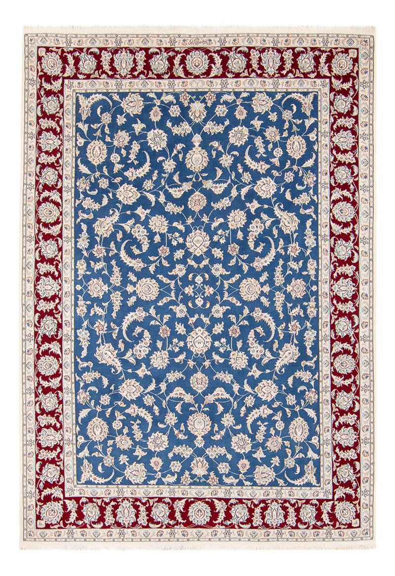 Tapis persan - Nain - 244 x 171 cm - bleu