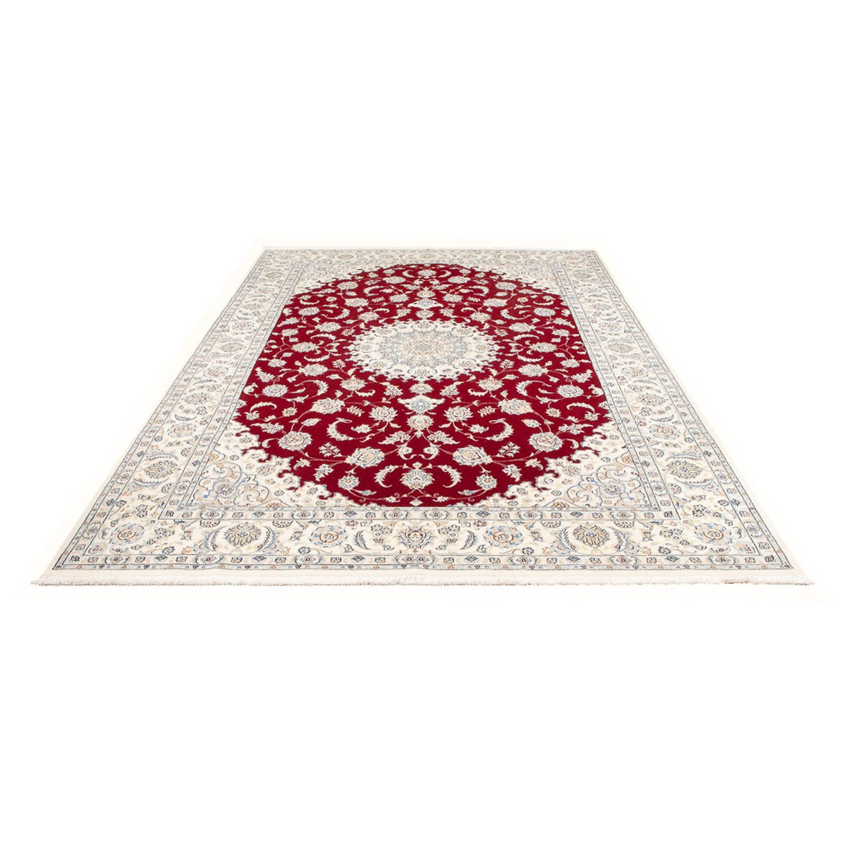 Tapis persan - Nain - Premium - 300 x 200 cm - rouge