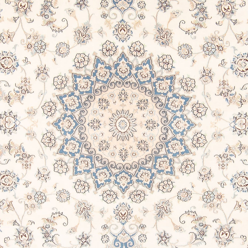 Tapis persan - Nain - 258 x 224 cm - crème