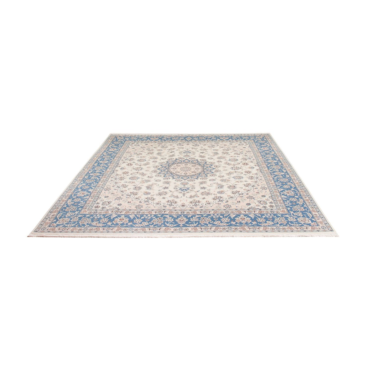 Tapis persan - Nain - 258 x 224 cm - crème