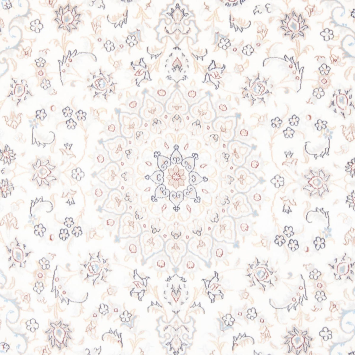 Tapis persan - Nain - Royal - 202 x 149 cm - crème