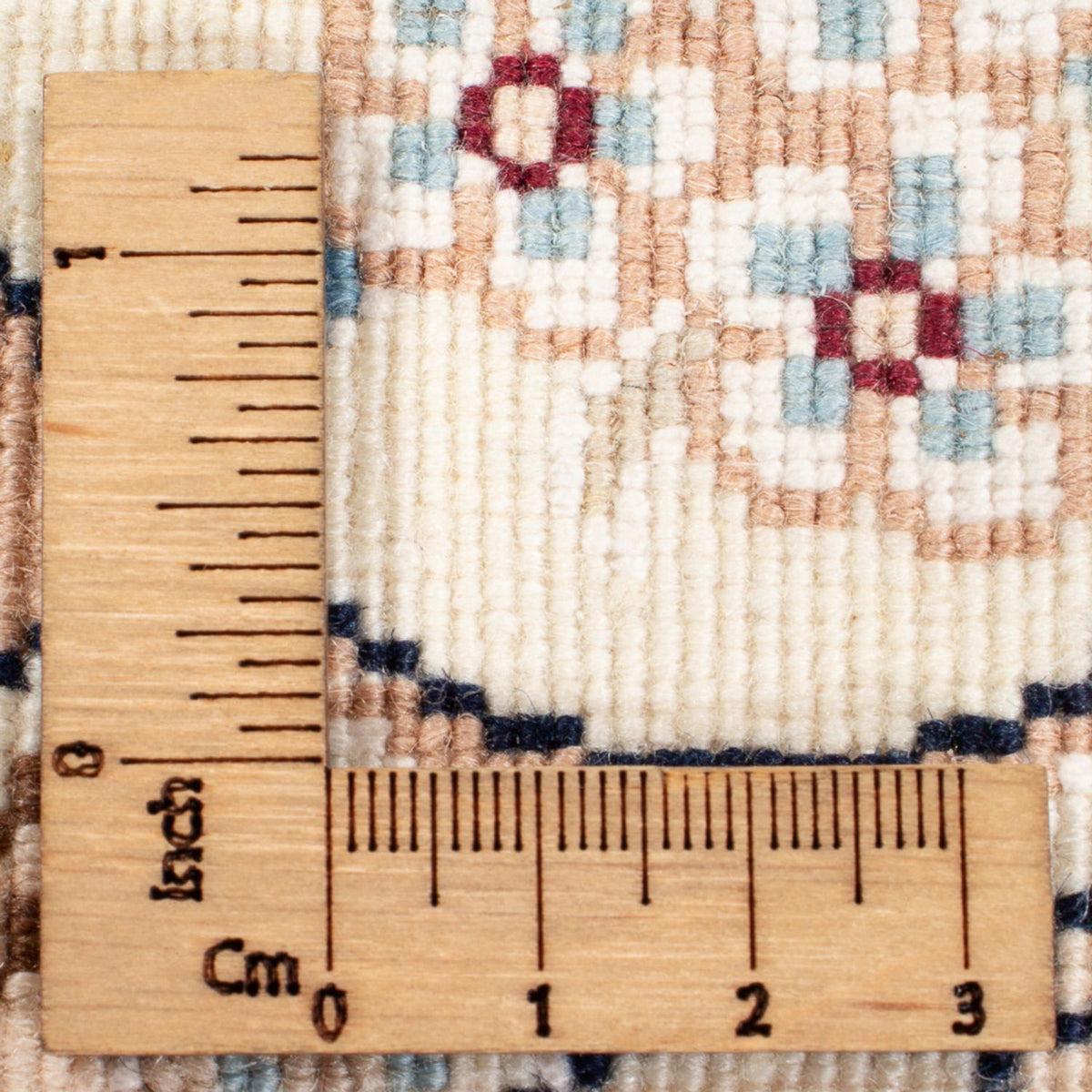 Tapis persan - Nain - Premium ronde  - 154 x 151 cm - bleu