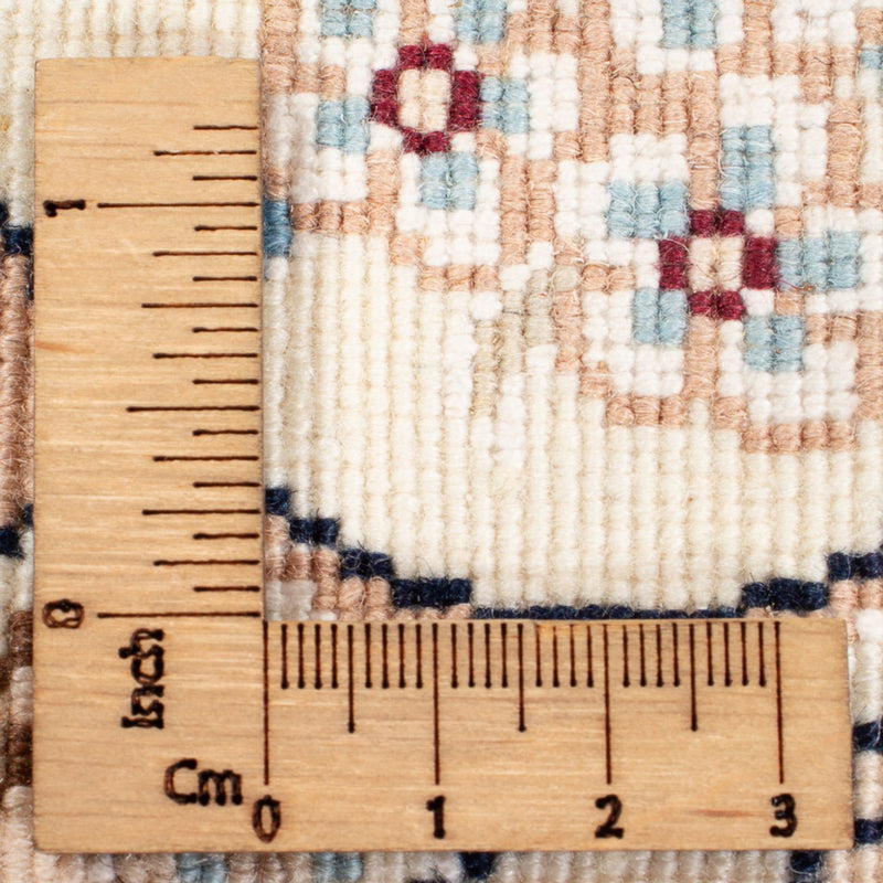 Tapis persan - Nain - Premium ronde  - 154 x 151 cm - bleu