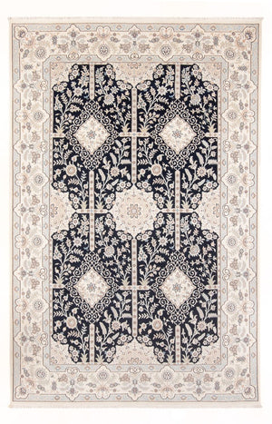 Tapis persan - Nain - Premium - 295 x 200 cm - bleu foncé