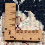 Tapis de couloir Tapis persan - Nain - Royal - 198 x 81 cm - bleu foncé