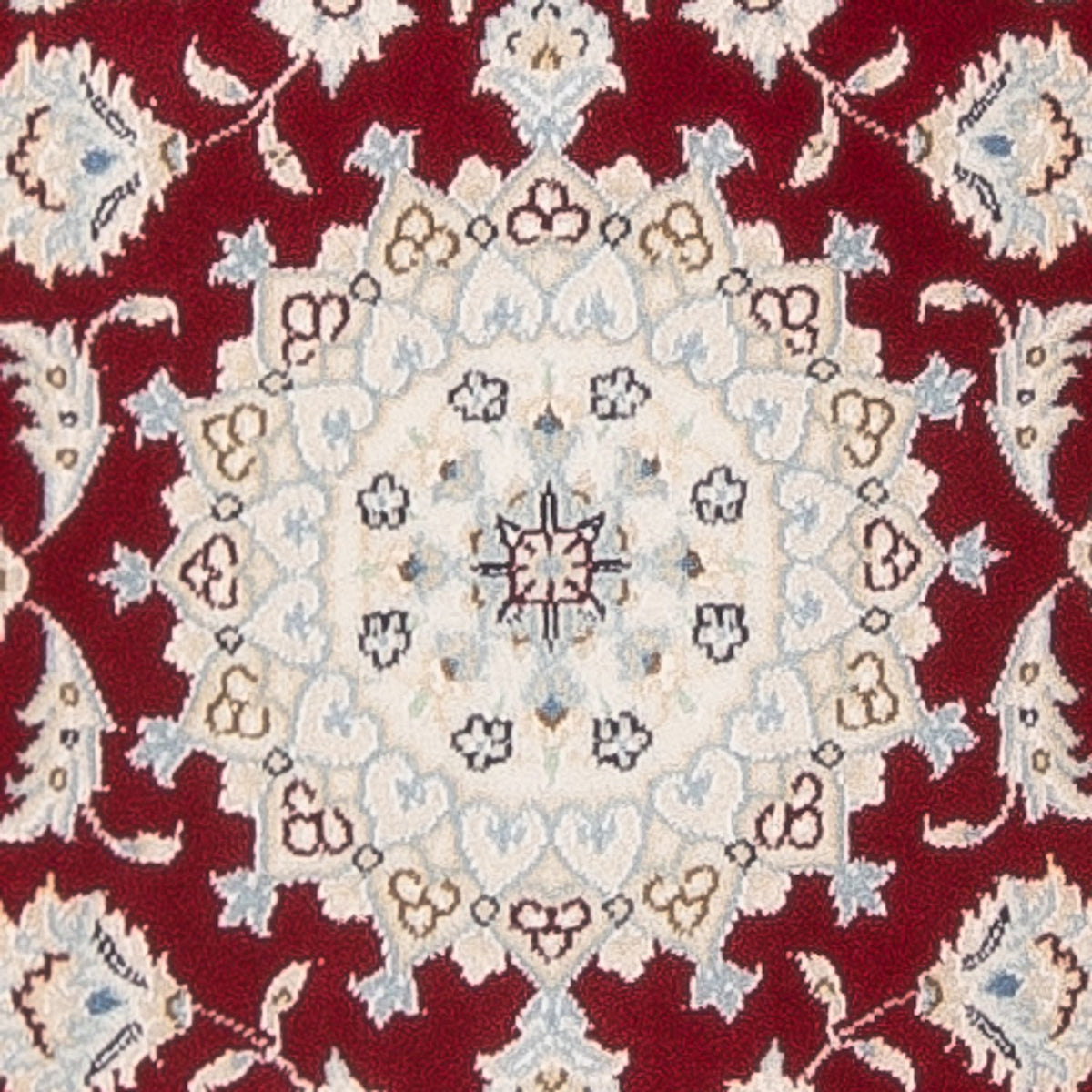 Tapis de couloir Tapis persan - Nain - Premium - 248 x 82 cm - rouge
