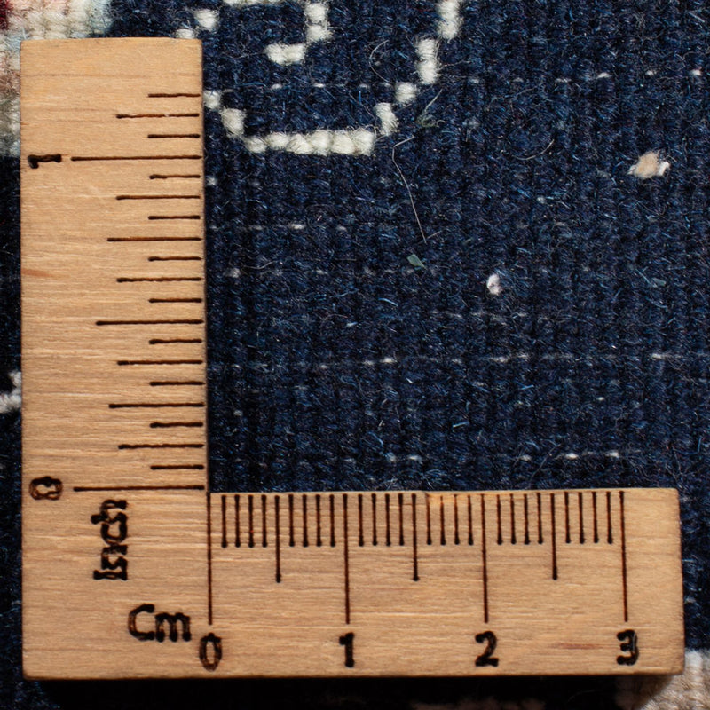 Tapis de couloir Tapis persan - Nain - Premium - 253 x 81 cm - bleu foncé