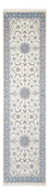 Tapis de couloir Tapis persan - Nain - Premium - 288 x 80 cm - crème