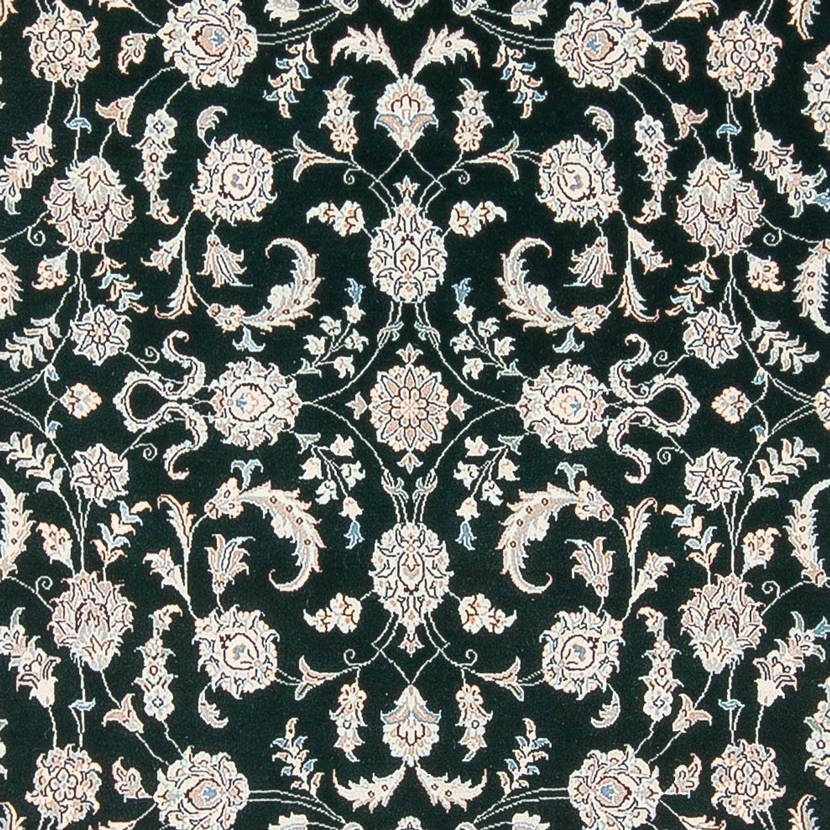 Tapis persan - Nain - Premium - 297 x 197 cm - vert