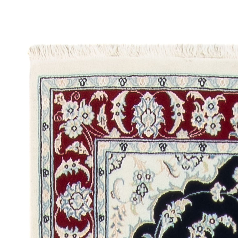 Tapis de couloir Tapis persan - Nain - Premium - 347 x 87 cm - bleu foncé