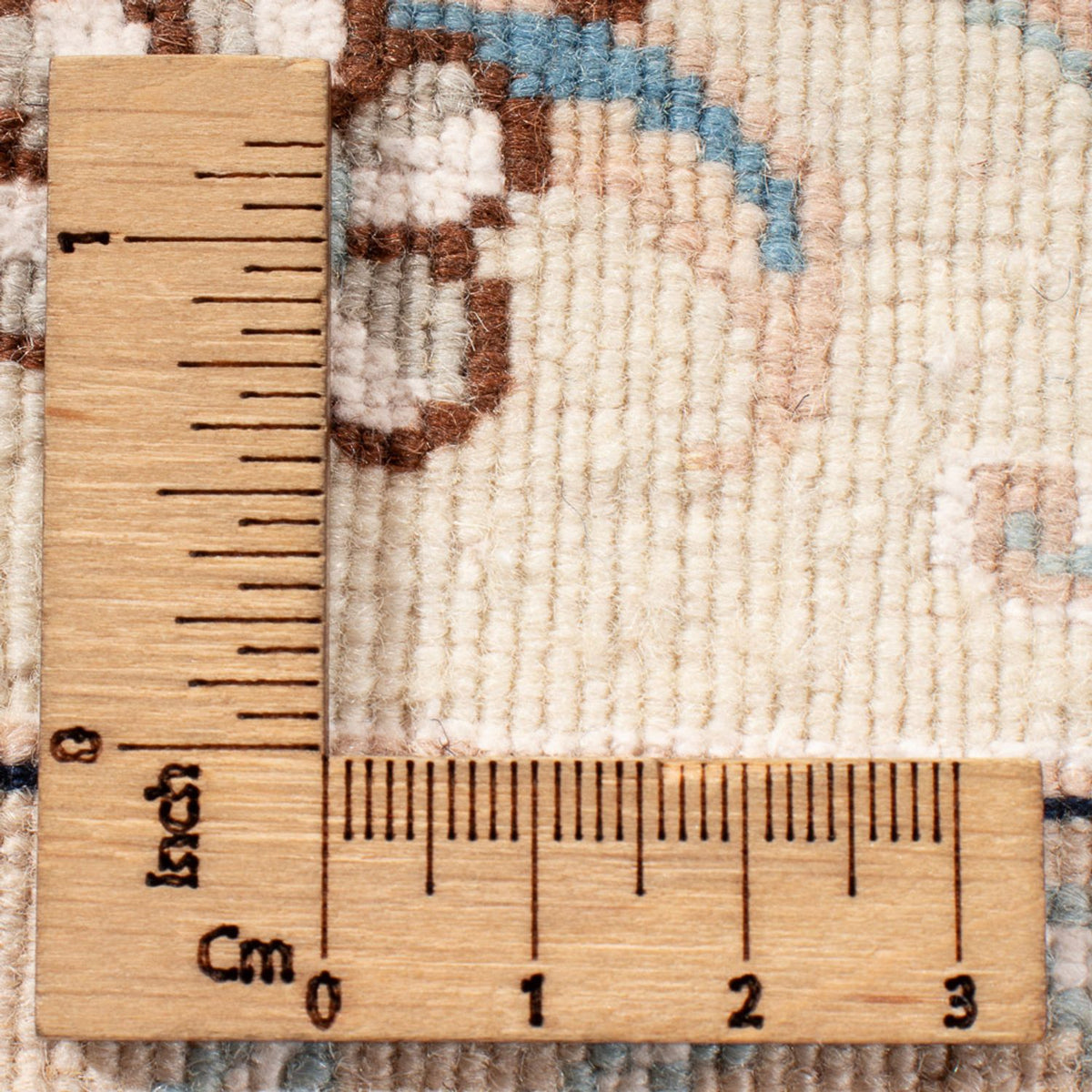 Tapis persan - Nain - Premium - 297 x 198 cm - crème