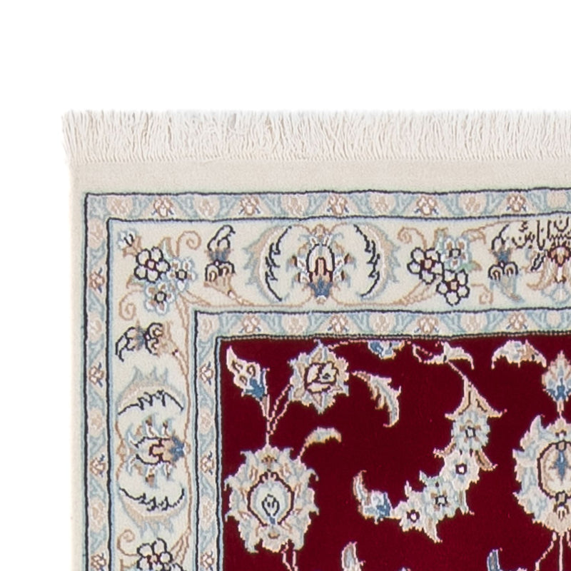 Tapis de couloir Tapis persan - Nain - Premium - 297 x 82 cm - rouge