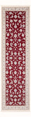 Tapis de couloir Tapis persan - Nain - Premium - 298 x 80 cm - rouge