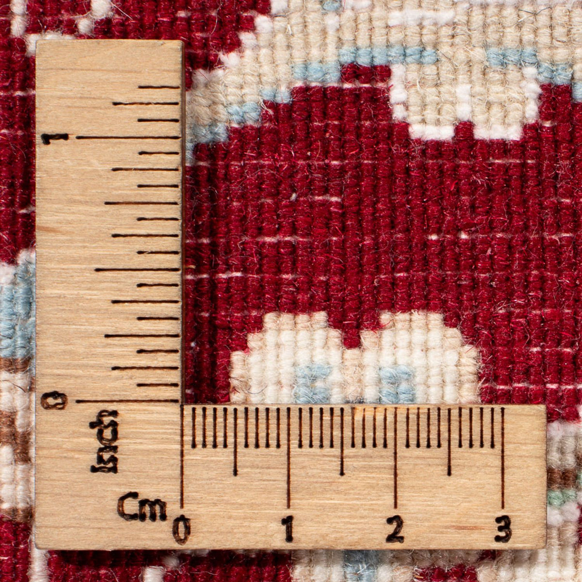 Tapis persan - Nain ronde  - 204 x 195 cm - bleu foncé