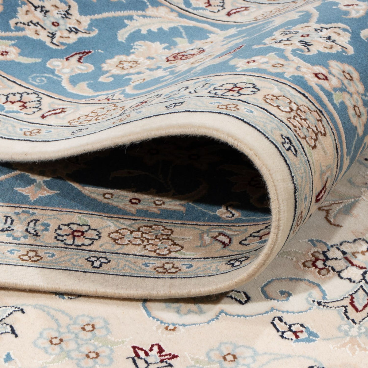 Tapis persan - Nain - 265 x 227 cm - crème