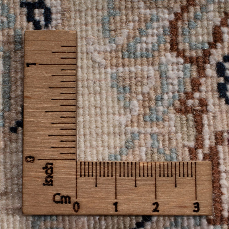 Tapis persan - Nain - Premium - 346 x 244 cm - bleu foncé