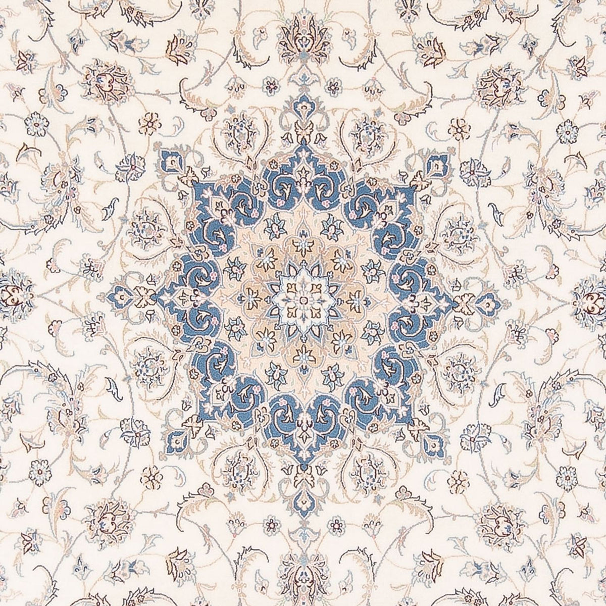 Tapis persan - Nain - Premium - 297 x 246 cm - crème