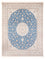 Tapis persan - Nain - Premium - 303 x 247 cm - bleu clair