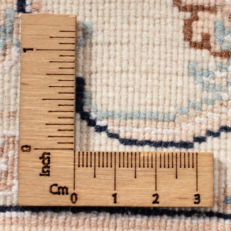 Tapis persan - Nain - Premium - 303 x 247 cm - bleu clair