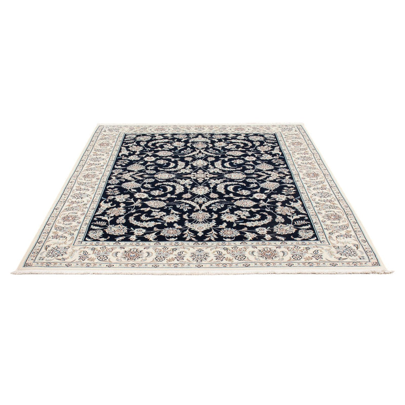 Tapis persan - Nain - Premium - 200 x 149 cm - bleu foncé