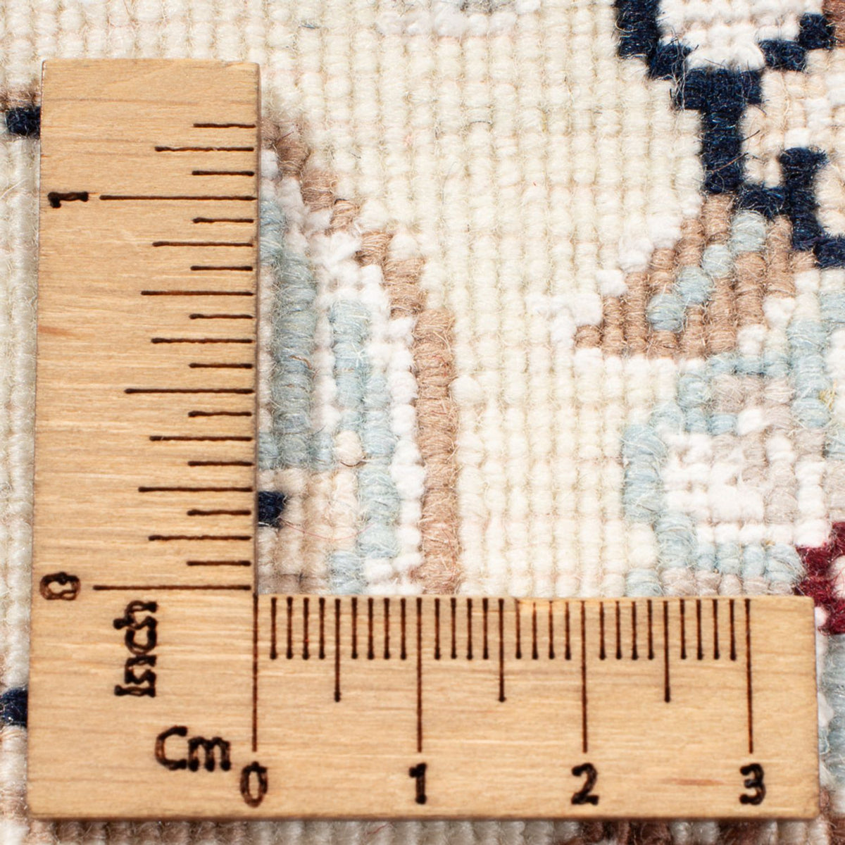 Tapis persan - Nain - Premium - 200 x 149 cm - bleu foncé