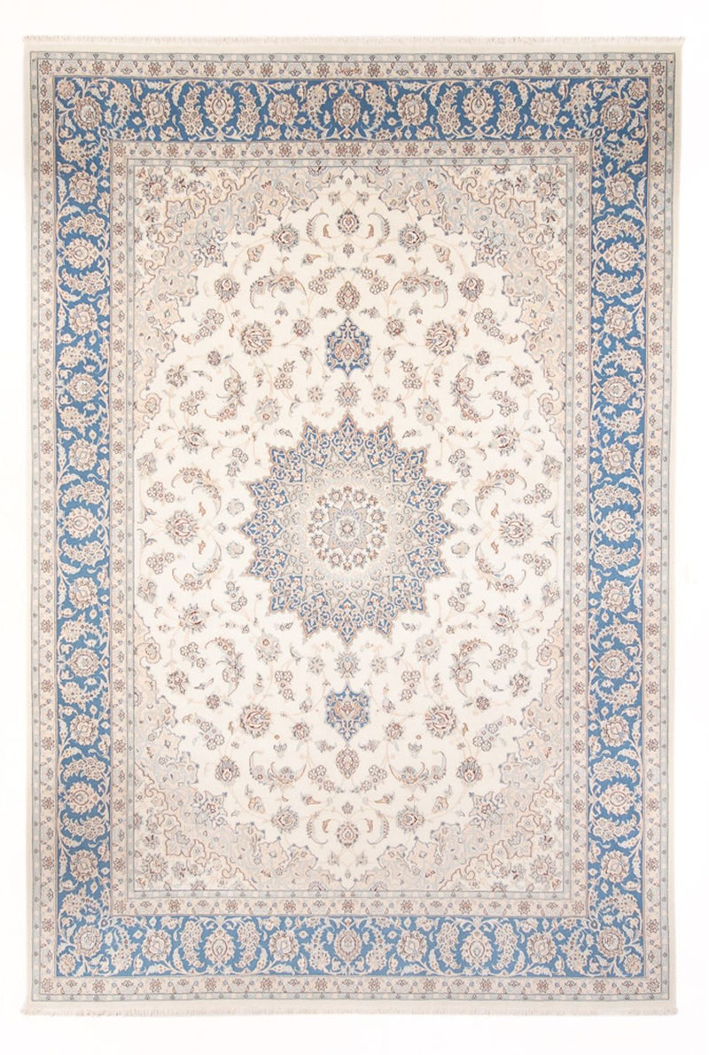 Tapis persan - Nain - Premium - 345 x 247 cm - crème
