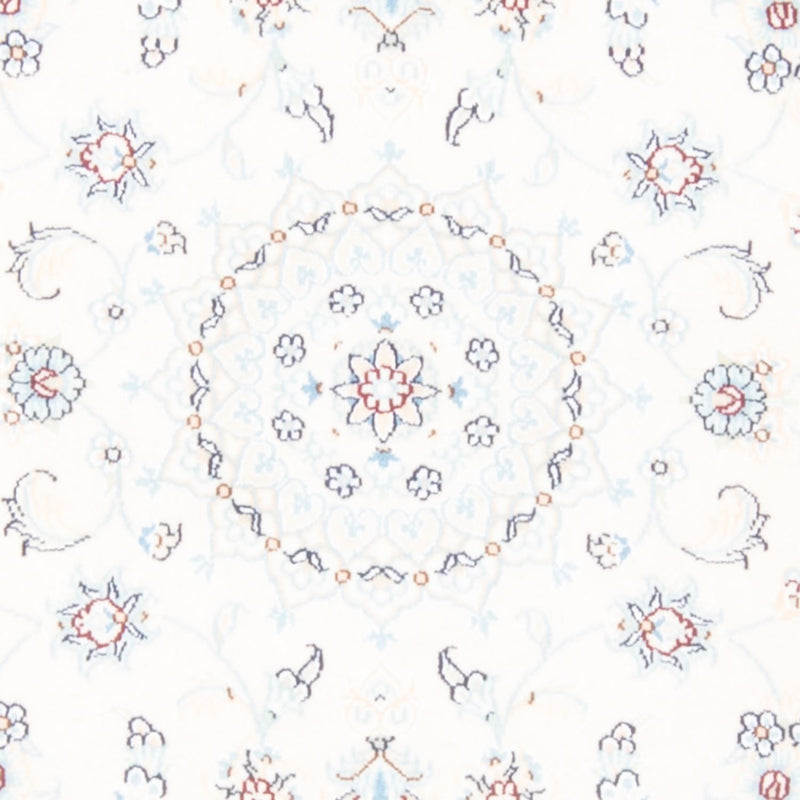 Tapis de couloir Tapis persan - Nain - Royal - 197 x 82 cm - crème