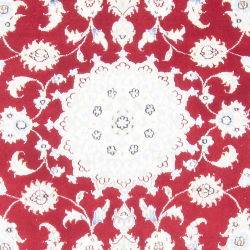 Tapis de couloir Tapis persan - Nain - Royal - 204 x 81 cm - rouge